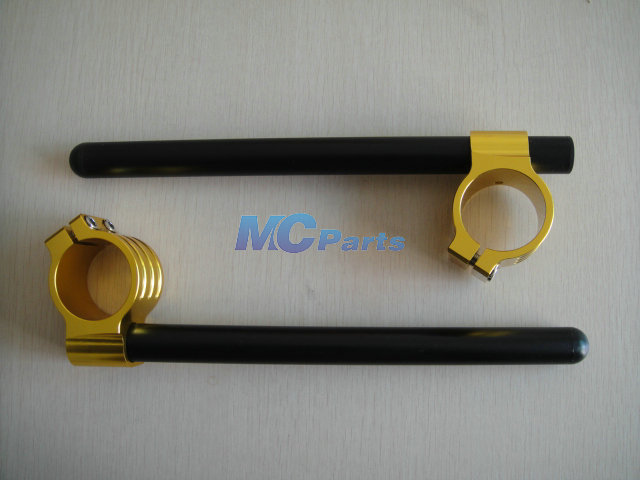 35MM CNC Handle Bar Clip On Ons For Kawasaki KZ-550 H1/H2 GP ZX